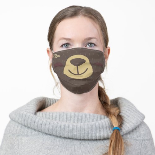 Friendly Bear Face Mask