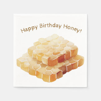 Friendly Bee Cocktail Napkins