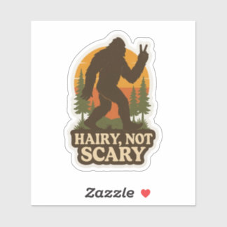 Friendly Bigfoot Sticker