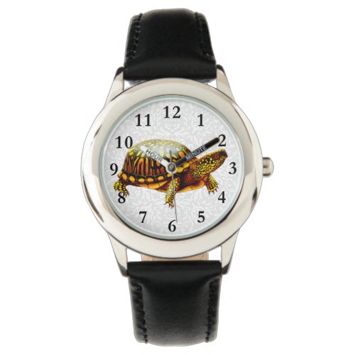 Friendly Box Turtle Kids Watch