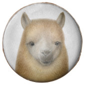 Friendly Brown Alpaca Dipped Oreo Cookies (Front)