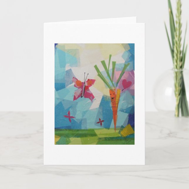 Friendly Carrot Card (Front)