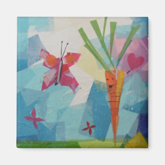 Friendly Carrot Magnet