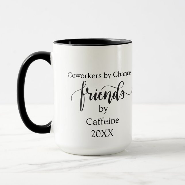 Friendly Coworker Coffee Mug (Left)