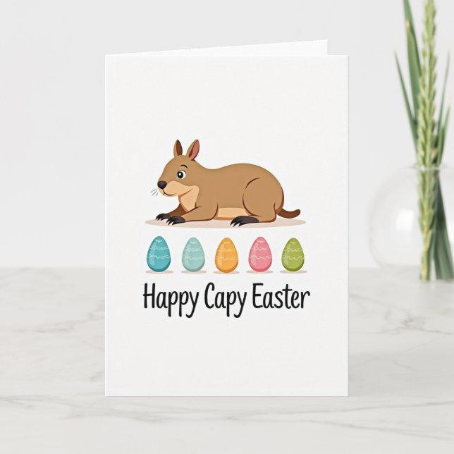 Friendly Critter Spring Celebration Card (Front)