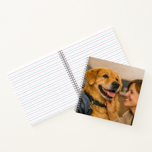 Friendly Dog Greeting Notebook (Inside)