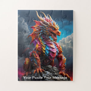 Friendly Dragon for kids Jigsaw Puzzle