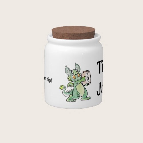 Friendly Dragon Tip Jar