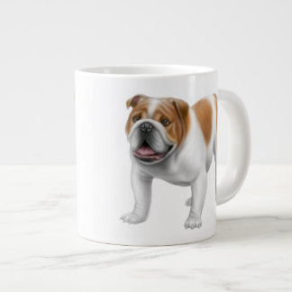 Friendly English Bulldog Jumbo Mug