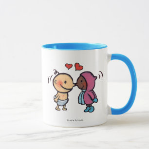 Friendly Eskimo Nose Kisses Kids Mug