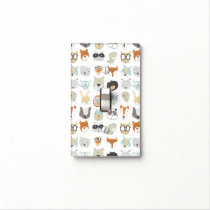 Friendly Faces | Cute Animal Portraits Light Switch Cover