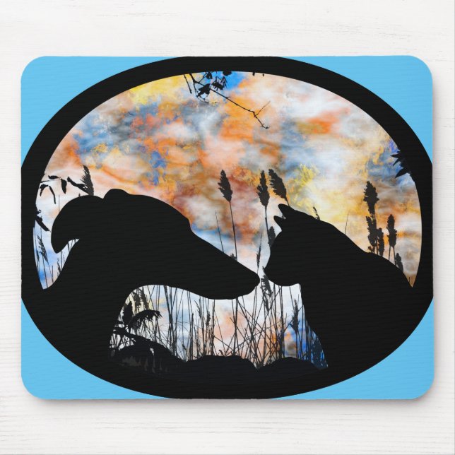 Friendly Field Mouse Pad (Front)