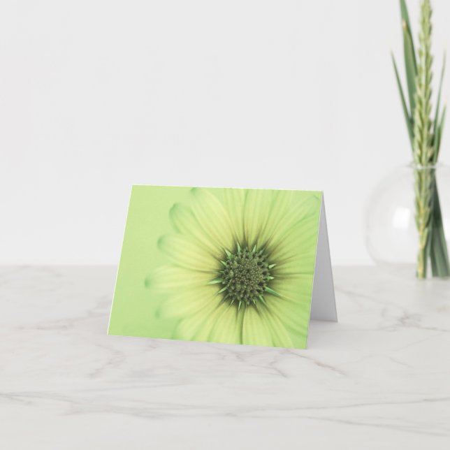 Friendly floral photocard with inside quote card (Front)