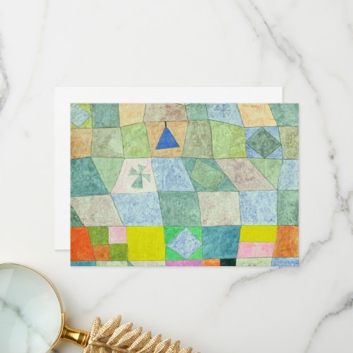 Friendly Game by Paul Klee Thank You Card