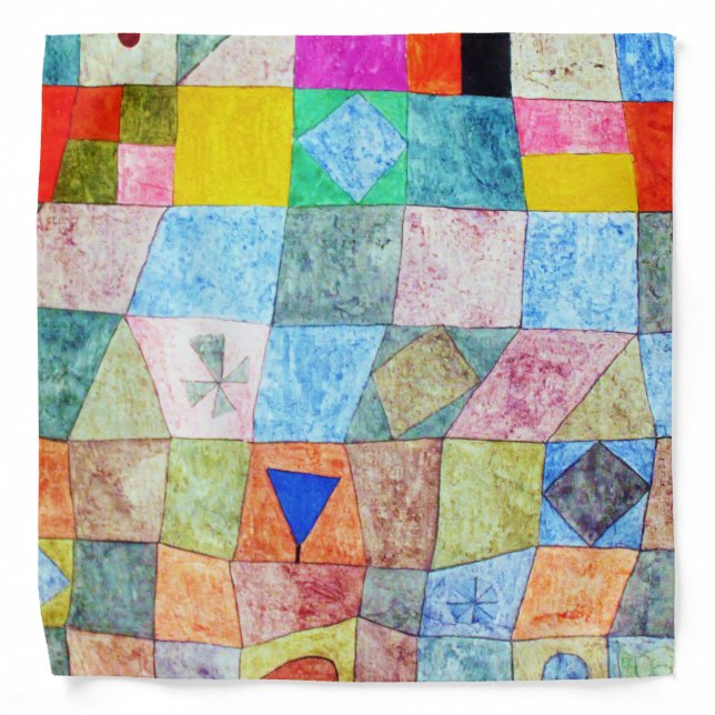 Friendly Game, Paul Klee Bandana (Front)