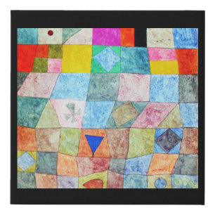 Friendly Game, Paul Klee Faux Canvas Print