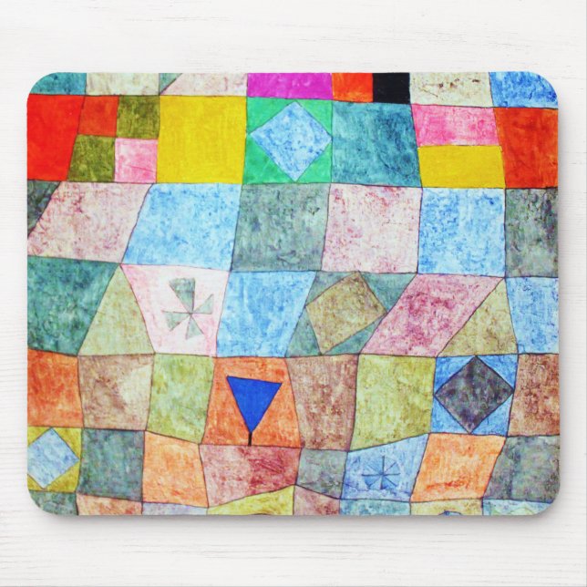 Friendly Game, Paul Klee Mouse Pad (Front)