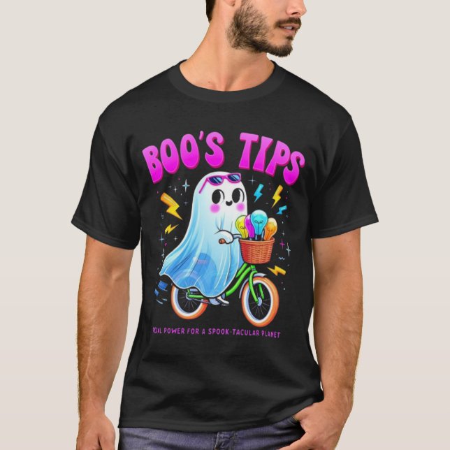 FRIENDLY GHOST, BOO PHANTOM T-Shirt (Front)