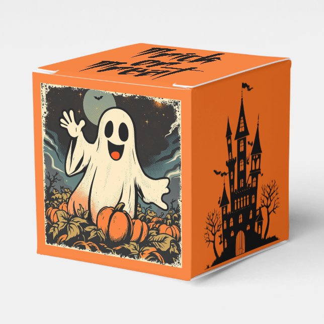 "Friendly Ghost" Favor Box (Front Side)