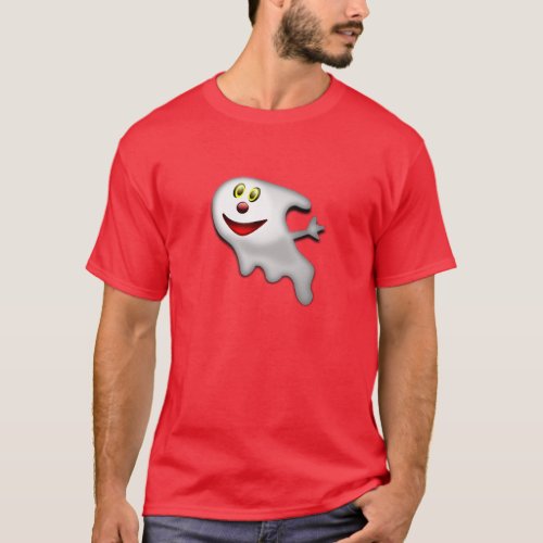 Friendly Ghost T Shirt for Halloween