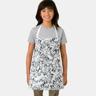 Friendly Ghosts Halloween Apron