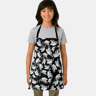 Friendly Ghosts Halloween Apron