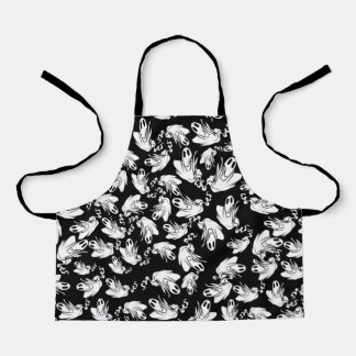 Friendly Ghosts Halloween Apron