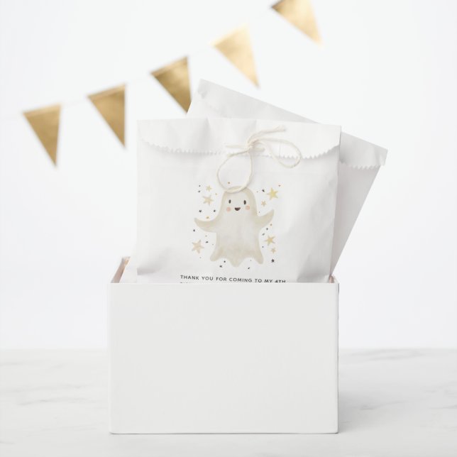 Friendly Ghosts Spooktacular Kids Thank You Favor Bag (Party)