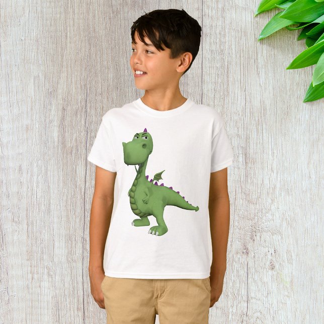 Friendly Green Dinosaur T-Shirt (Creator Uploaded)