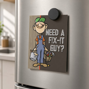 Friendly Handyman Carpentry Appliance Repair Business Card