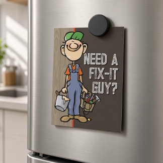 Friendly Handyman Carpentry Appliance Repair Business Card