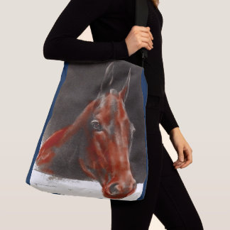 friendly horse crossbody bag