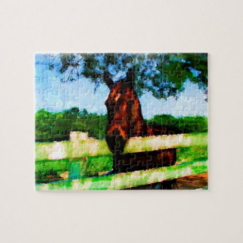Friendly Horse Jigsaw Puzzle