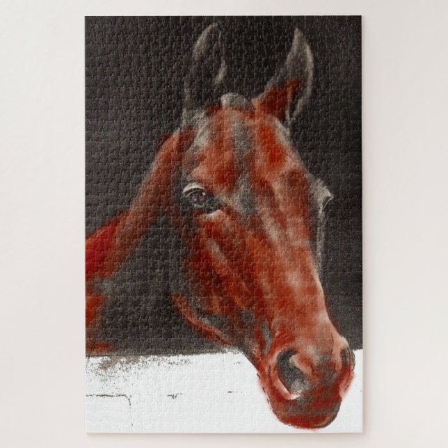 friendly horse jigsaw puzzle (Vertical)