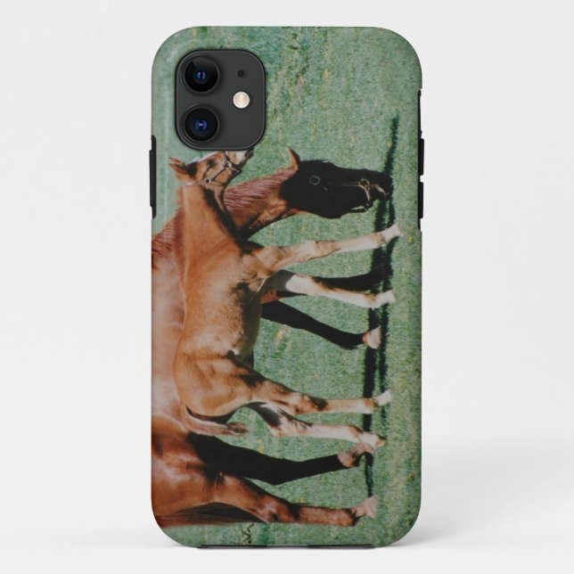 FRIENDLY HORSES Case-Mate iPhone CASE (Back)