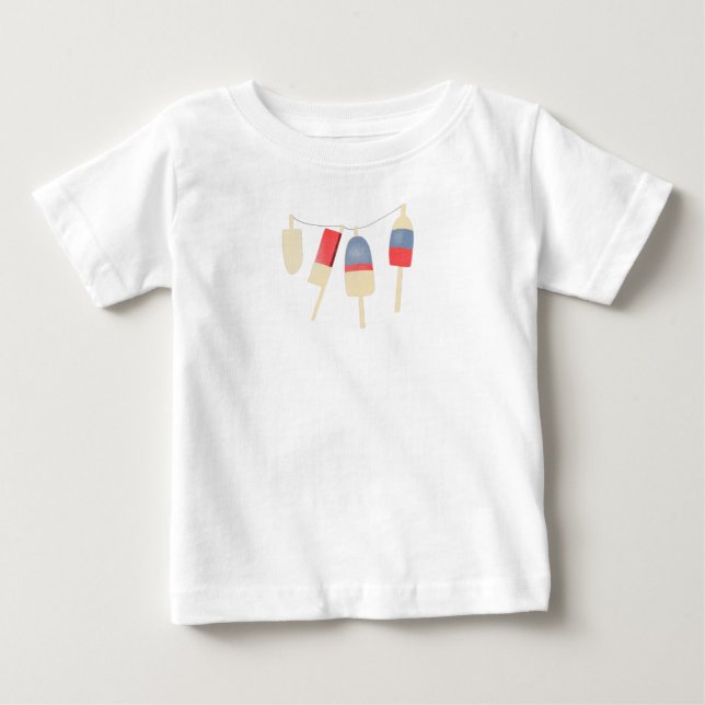 Friendly Little Buoys Baby T-Shirt (Front)