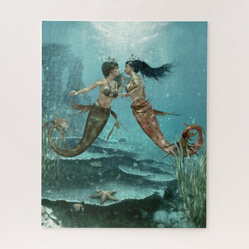 Friendly Mermaids 500 Puzzle