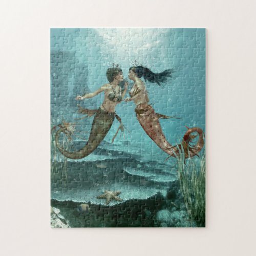 Friendly Mermaids Puzzle