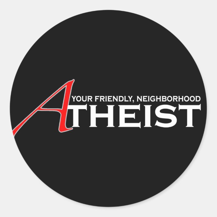 Friendly Neighborhood Atheist Sticker