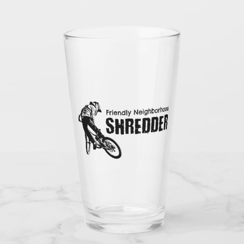 Friendly Neighborhood Shredder Mountain Biking Glass