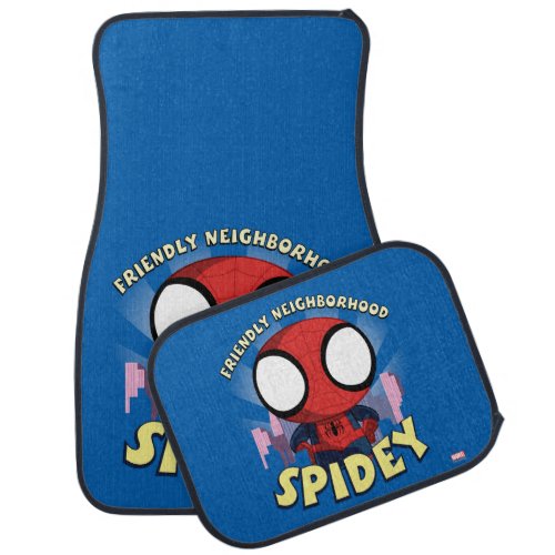 Friendly Neighborhood Spidey Mini Spider_Man Car Floor Mat