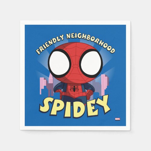 Friendly Neighborhood Spidey Mini Spider_Man Napkins
