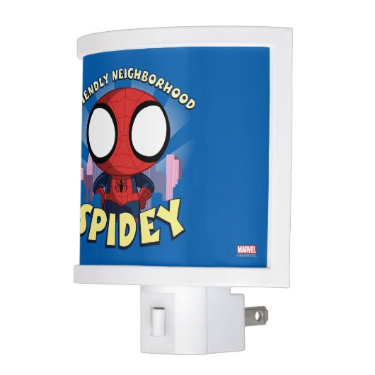 Friendly Neighborhood Spidey Mini Spider-Man Night Light (Left)