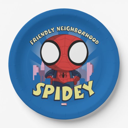 Friendly Neighborhood Spidey Mini Spider_Man Paper Plates