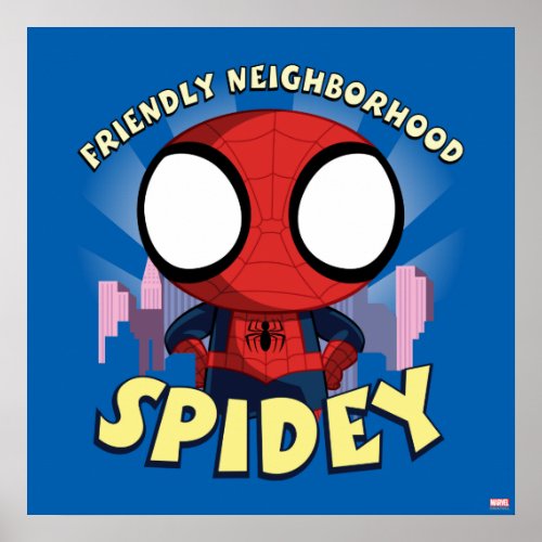 Friendly Neighborhood Spidey Mini Spider_Man Poster