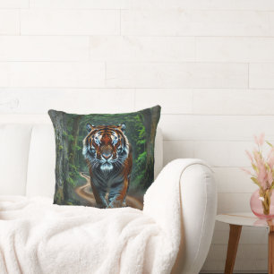 Friendly neighbourhood Tiger Throw Pillow