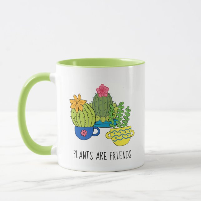 Friendly Plants Succulent Mug (Left)
