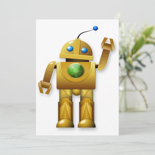 Friendly Robot Invitations