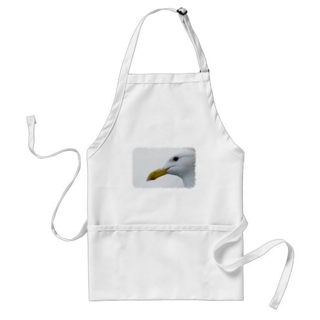 Friendly Seagull? Adult Apron (Front)
