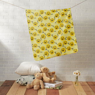 Friendly Smileys Baby Blanket